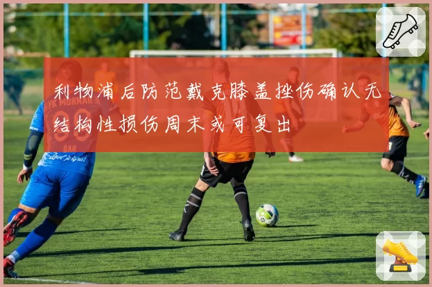 利物浦后防范戴克膝盖挫伤确认无结构性损伤周末或可复出