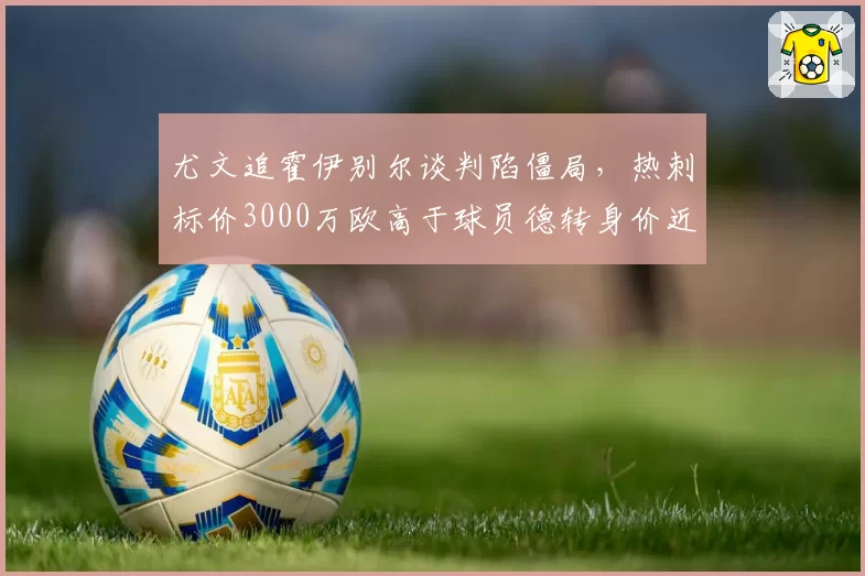 尤文追霍伊别尔谈判陷僵局,热刺标价3000万欧高于球员德转身价近一倍